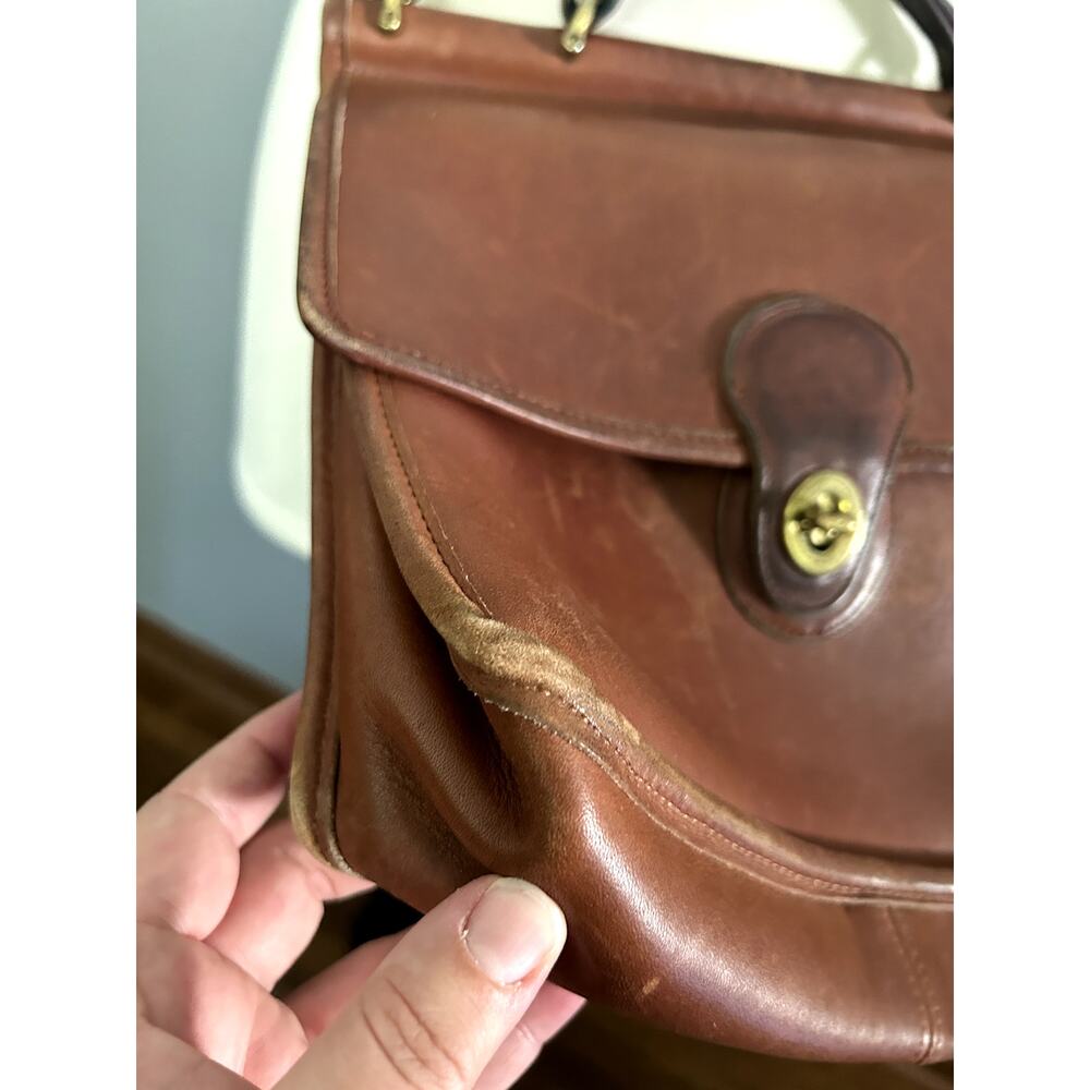 Vintage Coach Willis Leather Purse - Picture 4 of 12
